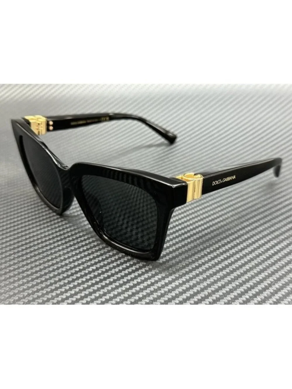New Dolce & Gabbana Women Black Sunglasses 55-20-140